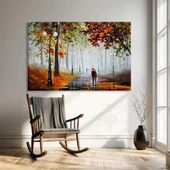 Yalnız Yürüyüş Kanvas Tablo thumbnail 1