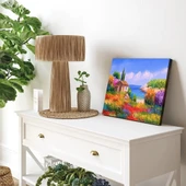 Akdeniz Bahçesi Kanvas Tablo thumbnail 3