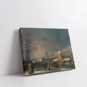 Kışın Soluğu Kanvas Tablo thumbnail 3