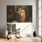 Anneyi Ziyaret Kanvas Tablo thumbnail 1