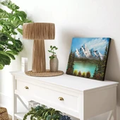 Buzul Göl Sükuneti Kanvas Tablo thumbnail 2