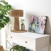 Renk Cümbüşü Çiçek Tarlası Kanvas Tablo thumbnail 3