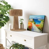 Sahil Yolu Manzarası Kanvas Tablo thumbnail 3