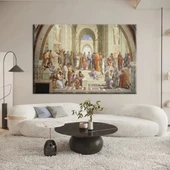 Atina Okulu Kanvas Tablo - 1