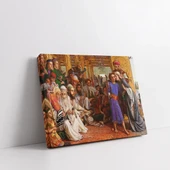 Bilgelik Ziyafeti Kanvas Tablo thumbnail 3