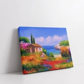 Akdeniz Bahçesi Kanvas Tablo thumbnail 2