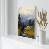Dağların Ruhu Kanvas Tablo thumbnail 3