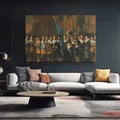 Sivil Muhafızlar Kanvas Tablo thumbnail 2