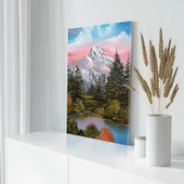 Zirveye Bakış Kanvas Tablo thumbnail 3