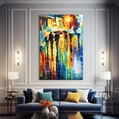 Akarsu Kenarı Kanvas Tablo thumbnail 1