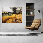 Sessiz Düşünceler Kanvas Tablo thumbnail 2