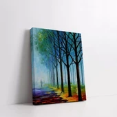 Issız Yol Kanvas Tablo thumbnail 2