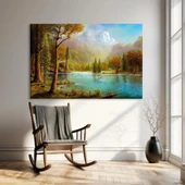 Sakin Suların Yanıbaşında Kanvas Tablo thumbnail 1