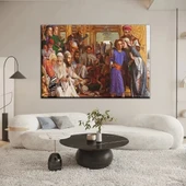 Bilgelik Ziyafeti Kanvas Tablo thumbnail 1