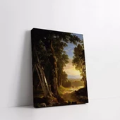 Ormanın Işığı Kanvas Tablo thumbnail 2