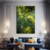 Yeşilin Dansı Kanvas Tablo thumbnail 1