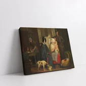 Anneyi Ziyaret Kanvas Tablo thumbnail 2