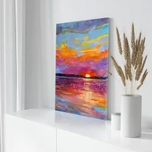 Günbatımı Senfonisi Kanvas Tablo thumbnail 3