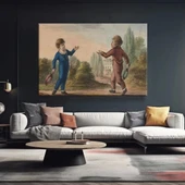 Baharın İlk Adımları Kanvas Tablo thumbnail 2