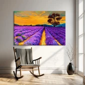 Lavanta Rüyası Kanvas Tablo thumbnail 1