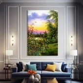 Sonbahar Parkı Kanvas Tablo thumbnail 1