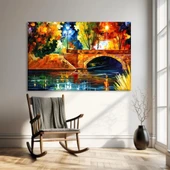 Sonbaharın Yansıması Kanvas Tablo thumbnail 1