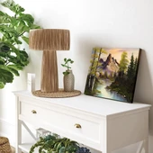 Dağ Yamacı Serenadı Kanvas Tablo thumbnail 3