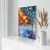 Renkli Yollar Kanvas Tablo thumbnail 3