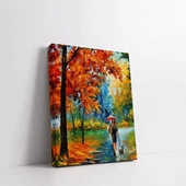 Sonbaharın Şarkısı Kanvas Tablo thumbnail 2