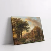 Kırsal Sessizlik Kanvas Tablo thumbnail 2