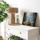 Işığın Ormanı Kanvas Tablo thumbnail 3