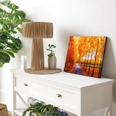 Sonbaharın Altın Işıkları Kanvas Tablo thumbnail 3