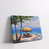 Tropik Sığınak Kanvas Tablo thumbnail 2