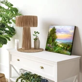 Gün Batımı Vadi Kanvas Tablo thumbnail 3