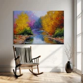 Akışın Melodisi Kanvas Tablo thumbnail 1