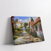 Köy Yolu Kanvas Tablo thumbnail 2