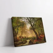 Sessiz Orman Yolu Kanvas Tablo thumbnail 2
