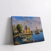 Kıyıdaki Sakinlik Kanvas Tablo thumbnail 2