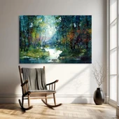 Ormanın Derinlikleri Kanvas Tablo thumbnail 1