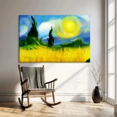 Ay Işığı Dansı Kanvas Tablo thumbnail 1