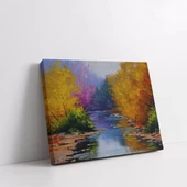 Akışın Melodisi Kanvas Tablo thumbnail 2