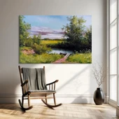 Pastoral Güzellik Kanvas Tablo thumbnail 1