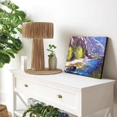 Dağlık Dere Kanvas Tablo thumbnail 3