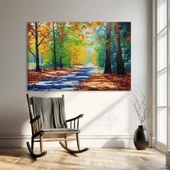 Sonbaharın Rengi Kanvas Tablo thumbnail 1