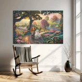 Masal Bahçesi Kanvas Tablo thumbnail 1
