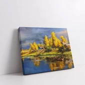 Altın Saat Kanvas Tablo thumbnail 2