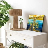 Altın Sonbahar Işıkları Kanvas Tablo thumbnail 3