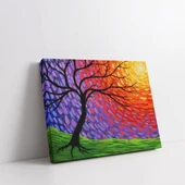 Renklerin Dansı Kanvas Tablo thumbnail 2