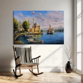 Kıyıdaki Sakinlik Kanvas Tablo thumbnail 1