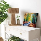 Sonbaharın Rengi Kanvas Tablo thumbnail 3